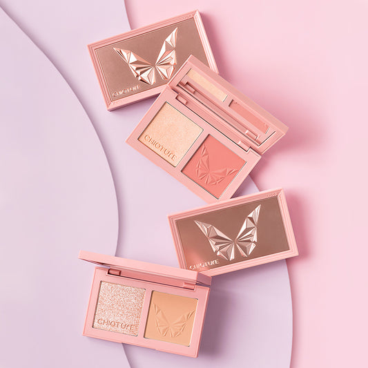 BUTTERFLY CASKET CHEEK & LIGHT FACE PALETTE